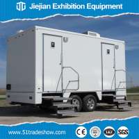 Luxury VIP Mobile Portable Trailer Toilet Manufacturer